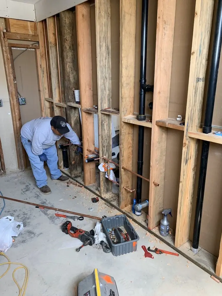 Commercial rough-in plumbing for Gas Line Repair in Floral Park